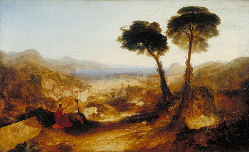 Joseph Mallord William Turner The Bay of Baiae, with Apollo and the Sibyl china oil painting image
